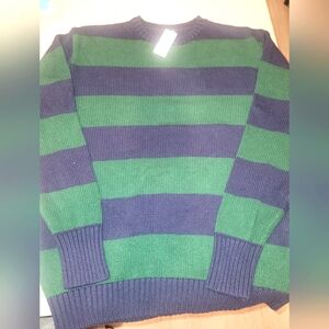 John Galt, one size, green and navy